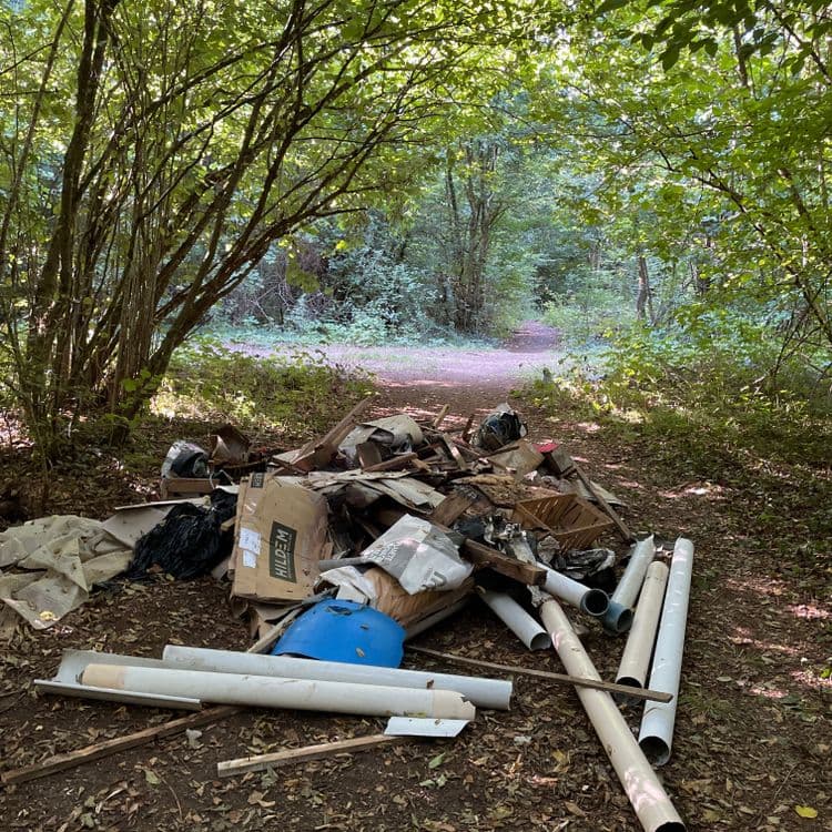 déchets de chantier en tout genre!