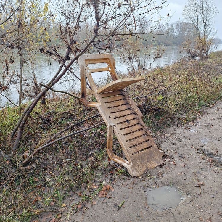 Chaise longue de jardin 
