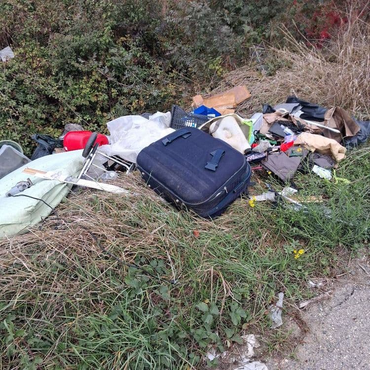 Photo du dépôt signalé