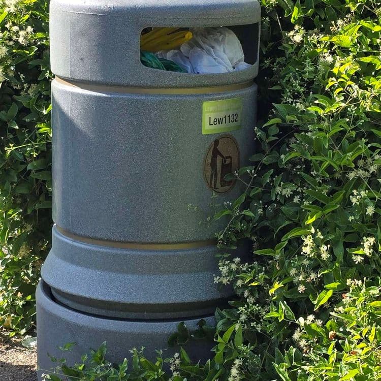 Bin full, needs emptying 