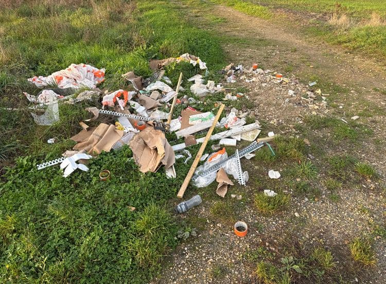 Déchets plastiques et bois de construction 