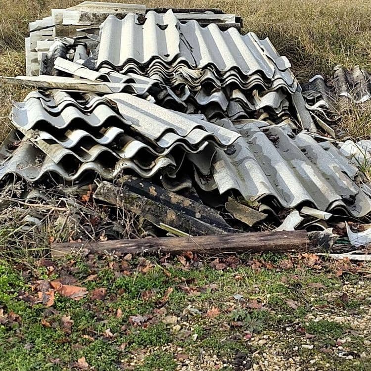 Déchets amiante, frigo et autres 
Animaux morts dans un ruisseau 