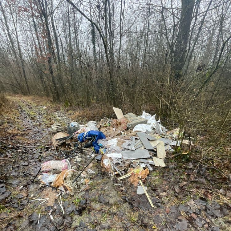 Gravats, fin de chantier.
