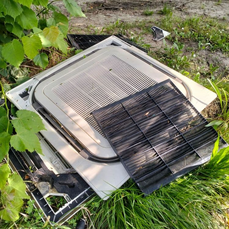 Cassette de climatisation intérieure en pièces détachées 