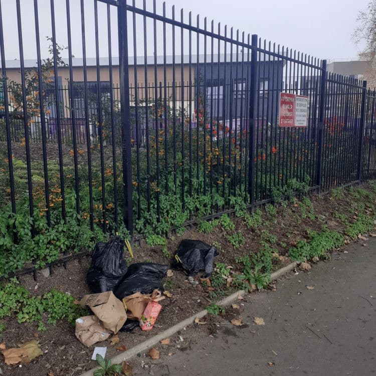 Sacs poubelles, déchets menagers