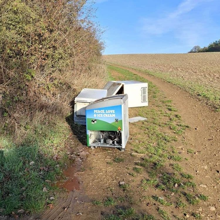 Photo du dépôt signalé