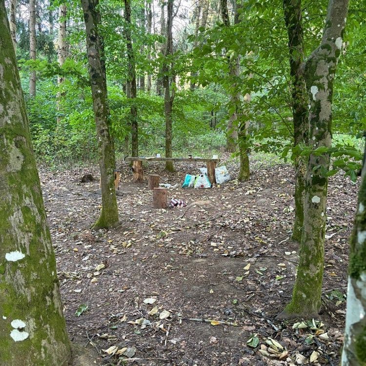 Camp de sans abri