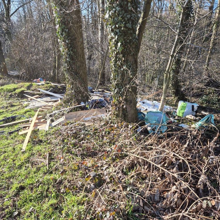 Bois fer plastique (déchets de constructions)
